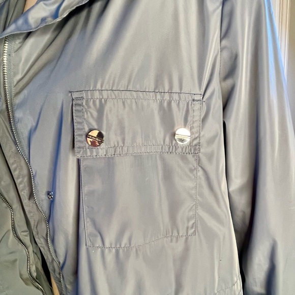 Calvin Klein Hooded Flap Pocket Anorak Jacket. Blue size 1X - Picture 10 of 17